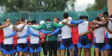 Colombia intensifica preparación en su debut ante Uzbekistán