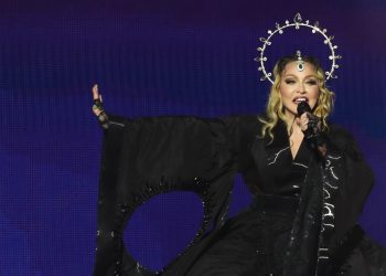 Madonna celebra la pista de baile con Feid