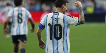 Messi, feliz por la clasificación