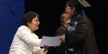Rectora Lilia Cedillo encabeza graduación del Bachillerato Internacional 5 de Mayo