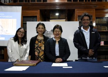 Rectora Lilia Cedillo inaugura el Coloquio Internacional Bibliotecas Centenarias