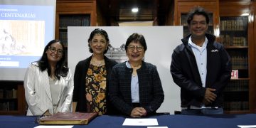 Rectora Lilia Cedillo inaugura el Coloquio Internacional Bibliotecas Centenarias