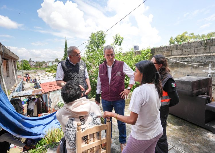 Alcalde Pepe Chedraui supervisa labores en el vaso regulador Puente Negro
