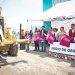 Omar Muñoz inicia pavimentación en San Lorenzo Almecatla