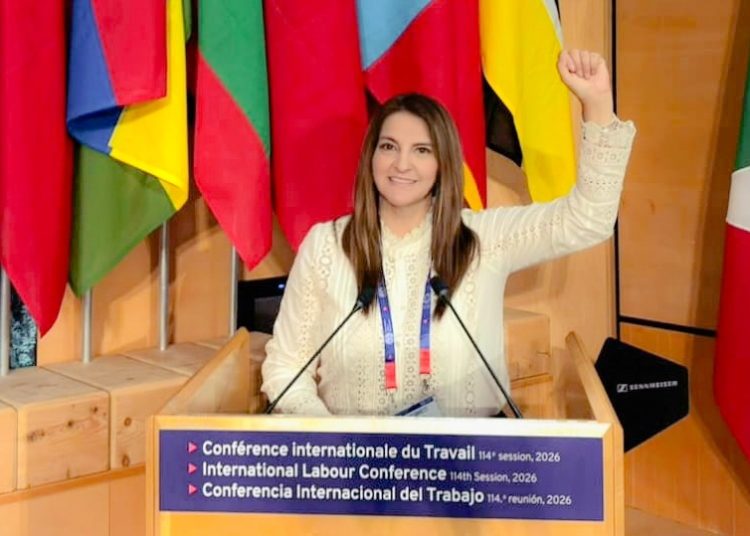 Maiella Gómez participa en la 114ª Asamblea Anual de la Organización Internacional del Trabajo