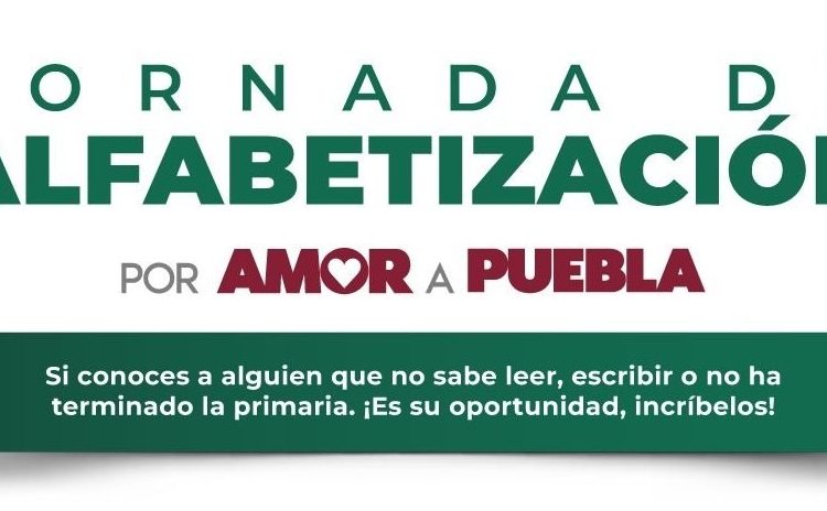 Gobierno de Texmelucan e IEEA impulsan alfabetización gratuita