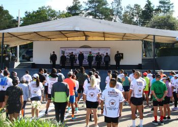Celebran séptimo aniversario de la Guardia Nacional con carrera y exhibición