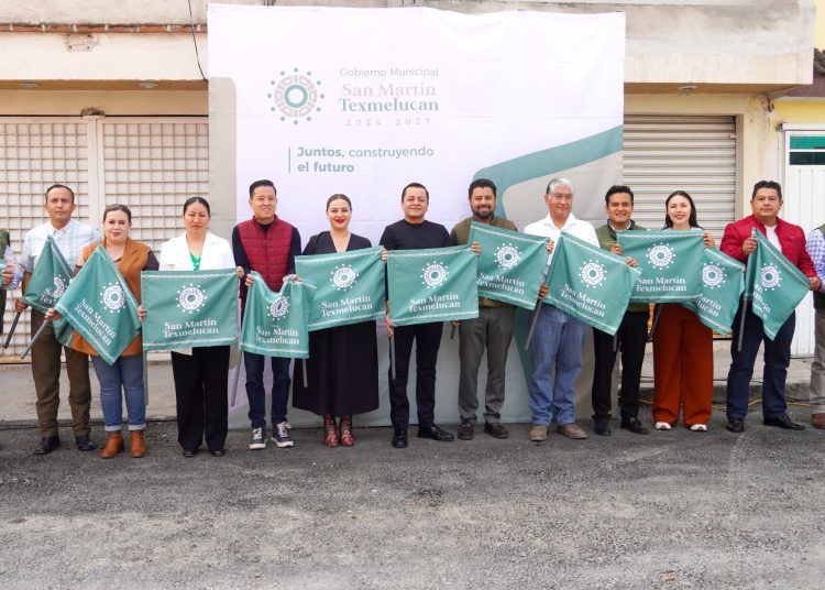 Alcalde Juan Manuel Alonso inicia rehabilitación de la calle Mariano Escobedo en Texmelucan