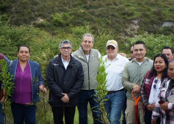 Encabeza Pepe Chedraui jornada de reforestación en Ecocampus BUAP