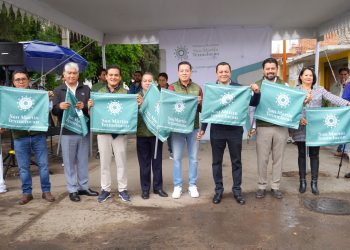 Gobierno de Texmelucan inicia pavimentación de la calle cofre de Perote
