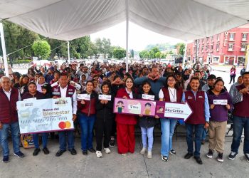 Claudia Sheinbaum y Tonantzin Fernández trabajan en sinergia por la educación de las y los niños cholultecas