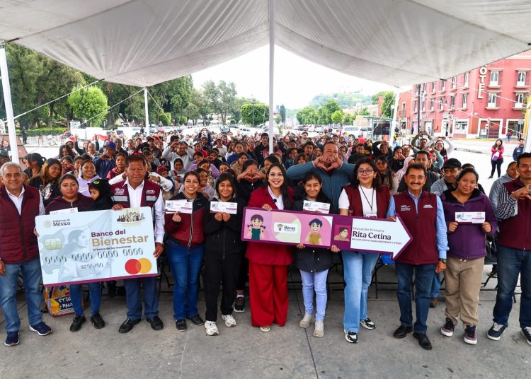 Claudia Sheinbaum y Tonantzin Fernández trabajan en sinergia por la educación de las y los niños cholultecas