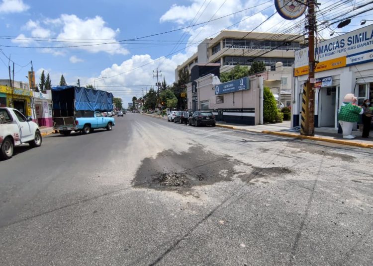 Agua de Puebla vuelve a intervenir calles rehabilitadas