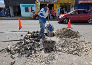 Infraestructura exige a Agua de Puebla reparar daños en vialidades recién rehabilitadas