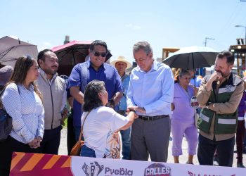 Con #CallesAl100, Pepe Chedraui impulsa trabajos de pavimentación en Santo Tomás Chautla