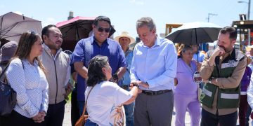 Con #CallesAl100, Pepe Chedraui impulsa trabajos de pavimentación en Santo Tomás Chautla