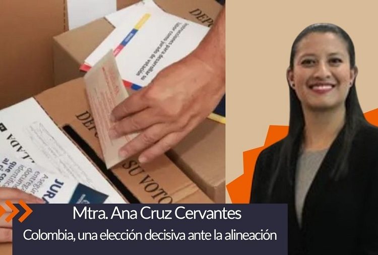 Colombia, una elección decisiva ante la alineación