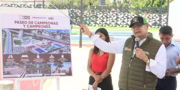 Armenta supervisa el Paseo de Campeonas y Campeones