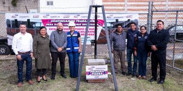 Inician barda perimetral en bachillerato de Acatepec