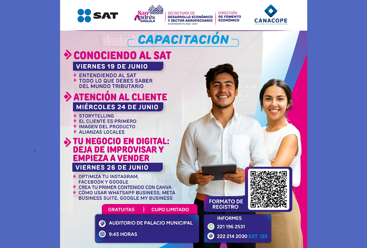 San Andrés capacitará a emprendedores y negocios locales