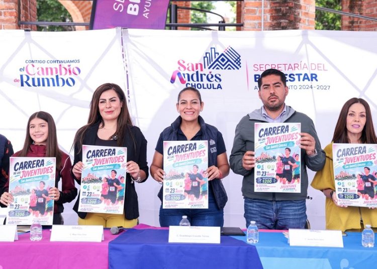Anuncian Carrera por las Juventudes 2026 en San Andrés Cholula