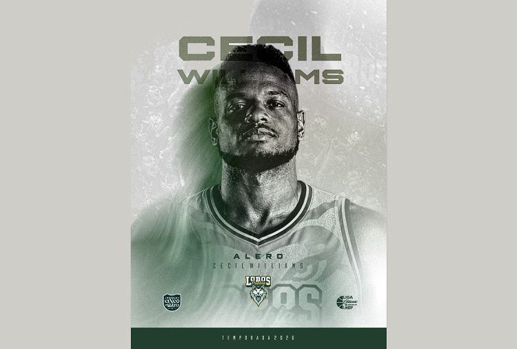Lobos Puebla ficha a Cecil Williams para su debut en la LNBP
