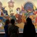 Mural en Nueva York recrea Alicia en el País de las Maravillas