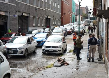 Lluvias dejan solo daños materiales en el Centro Histórico