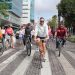 Más de 6 mil ciclistas participan en rodada por el Día de la Bicicleta