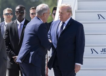 Trump aterriza en Ginebra para participar en el G7 tras anuncio del pacto con Irán