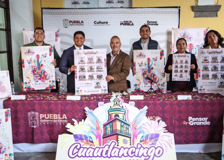 Presenta Omar Muñoz Feria de Cuautlancingo 2026