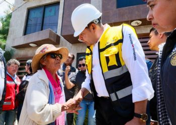 Gobernador Armenta Mier recorre zona afectada en Ciudad Serdán