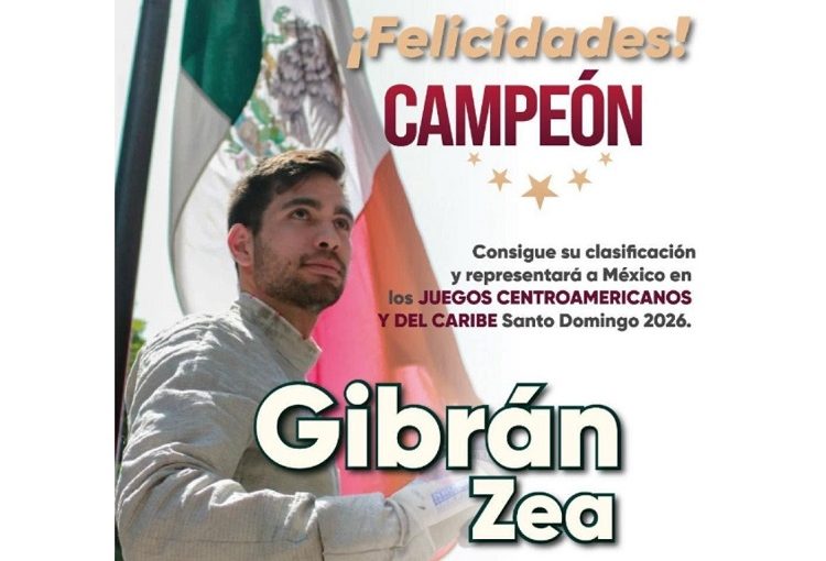 Gibrán Zea clasifica a Santo Domingo 2026