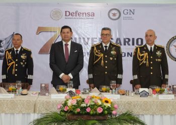 Armenta reconoce labor de la Guardia Nacional en Puebla