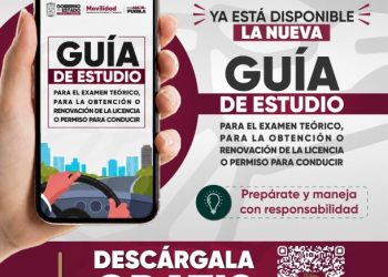 Presentan guía de estudio para licencias de conducción