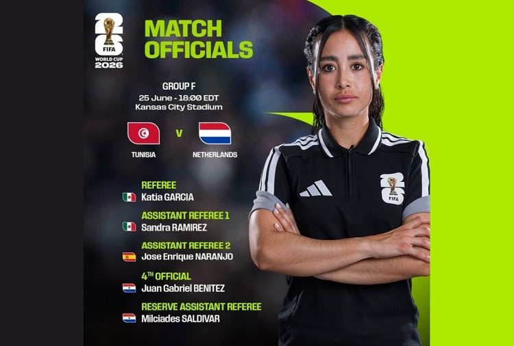Katia García hará historia en una Copa del Mundo