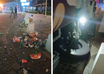 Refuerzan limpieza tras festejos por triunfo de México