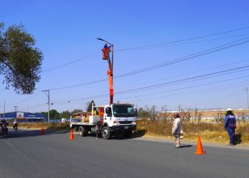 Texmelucan refuerza la seguridad con más de 4 mil luminarias LED