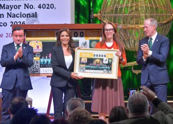 Lanza Lotería Nacional billete conmemorativo dedicado a la Selección Nacional de Futbol México 2026