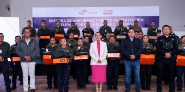 Dignifica Lupita Cuautle a la Guardia Ciudadana de San Andrés Cholula