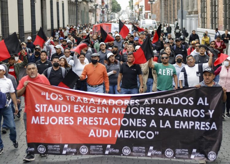 Sindicalizados de Audi votarán aumento salarial y mejoras en prestaciones