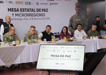 Refuerzan coordinación de seguridad en la Sierra Norte