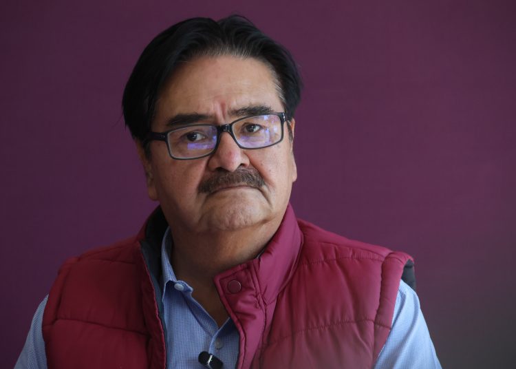 Guerrero evita hablar sobre posible relevo en Morena Puebla