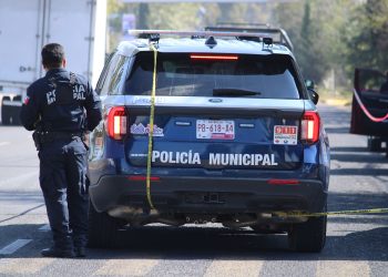 Impiden asalto a cuentahabiente en San Andrés Cholula; policías municipales detienen a un sujeto