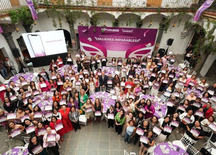 Reconocen a mujeres destacadas que inspiran y transforman Puebla