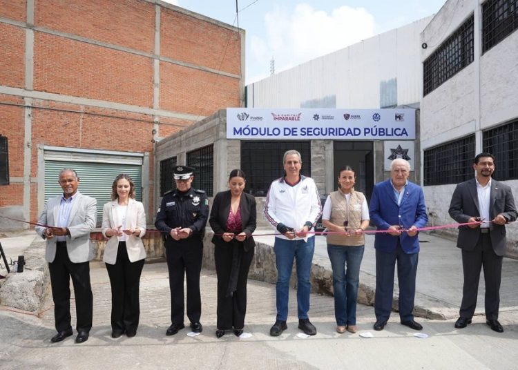 Pepe Chedraui refuerza seguridad en Puebla 2000 con Senderos de Paz