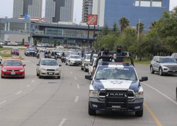Coordinación entre fuerzas de seguridad fortalece vigilancia y prevención en la Vía Atlixcáyotl