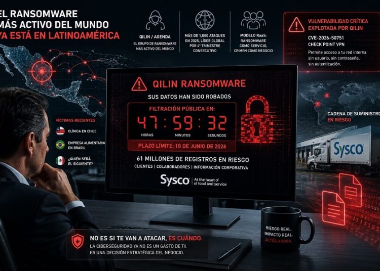 El grupo de ransomware más activo del mundo llegó a Latinoamérica esta semana