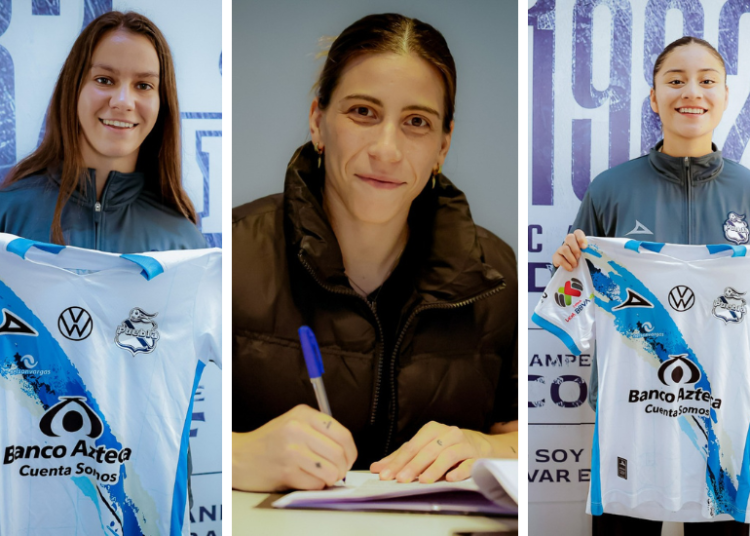 Puebla Femenil suma 3 refuerzos para el Apertura 2026
