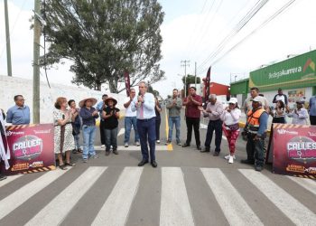 Pepe Chedraui entrega rehabilitación vial en Vicente Guerrero